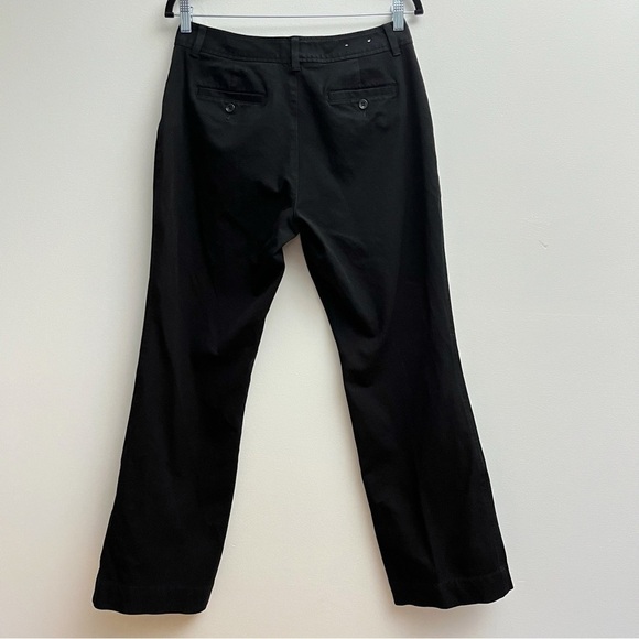 Eddie Bauer Blakey Fit Black Mid Rise Bootcut Pants Size 10 - Picture 6 of 10